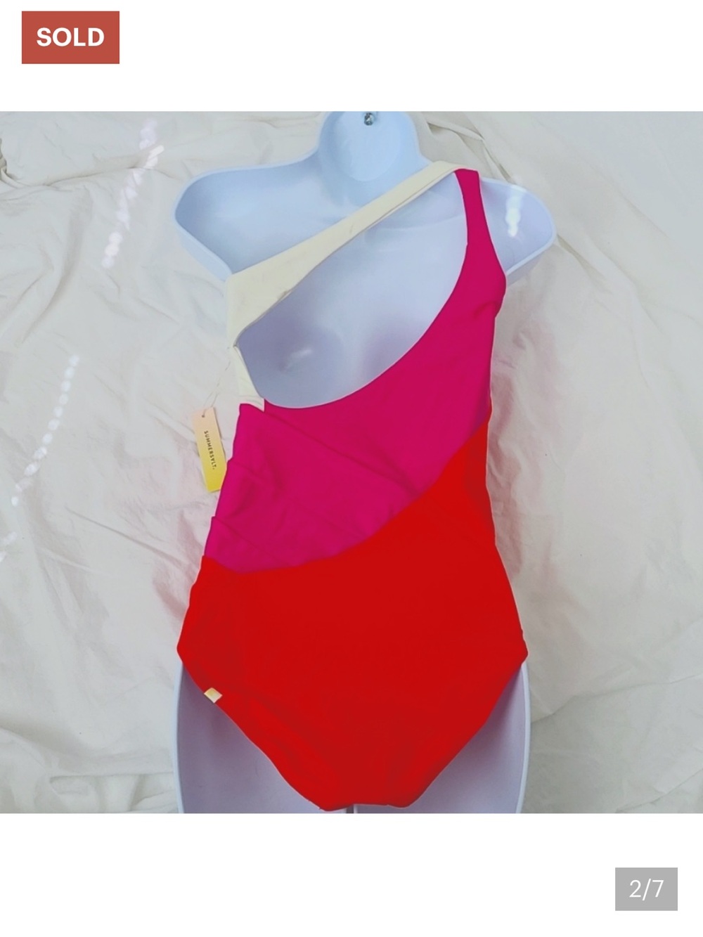 Summersalt Long Torso One Piece Swimsuit - Picture 3 of 4